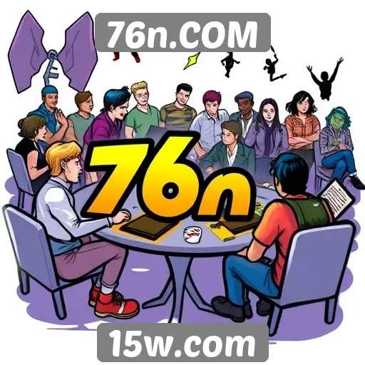 A comunidade de jogadores no site 76n.COM